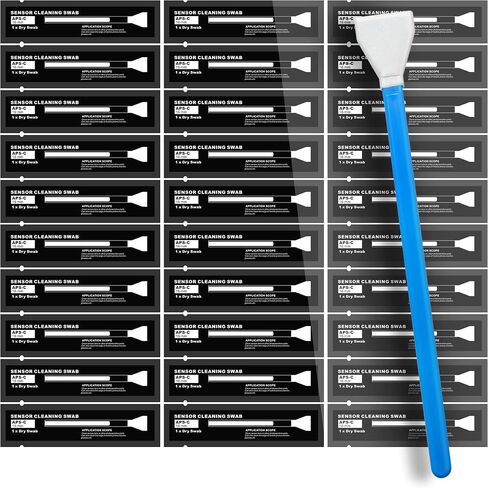 AAwipes Sensor Cleaning Swabs 16mm for APS-C Sensors DDR DSLR or SLR 200pcs | 200 Sensor-Cleaning Swabs, 16 Mm Wide, For APS-C DSLR Or SLR Camera Sensors And Routine Precision Camera Maintenance in Kuwait