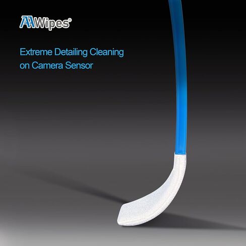 AAwipes Sensor Cleaning Swabs 16mm for APS-C Sensors DDR DSLR or SLR 200pcs | 200 Sensor-Cleaning Swabs, 16 Mm Wide, For APS-C DSLR Or SLR Camera Sensors And Routine Precision Camera Maintenance in Kuwait