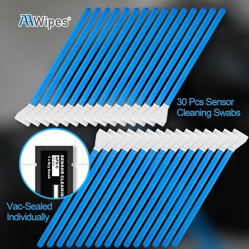 AAwipes Sensor Cleaning Swabs 16mm for APS-C Sensors DDR DSLR or SLR 200pcs | 200 Sensor-Cleaning Swabs, 16 Mm Wide, For APS-C DSLR Or SLR Camera Sensors And Routine Precision Camera Maintenance in Kuwait