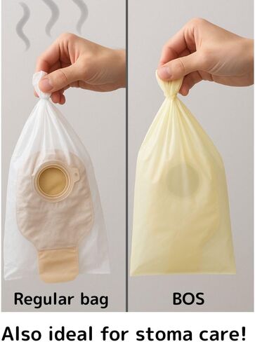 BOS Amazing Odor Sealing Disposable Bags, for Baby Diapers, Pet Waste or Any Sanitary Product Disposal - Durable and Unscented[Size: XS, Color: Pink] (200 Count, Pack of 1) (200 Bags) in Kuwait