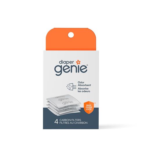 Diaper Genie Carbon Filter (4-Pack) | Diaper Pail Odor Eliminator & Deodorizer | Compatible with the Diaper Genie Complete and Expressions Pail in Kuwait