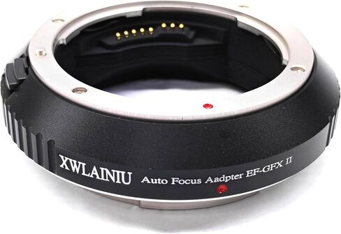 EF-GFX II AF Adapter for Canon EF to GFX Cameras | Canon EF to Fuji GFX adapter with AF/IS/EXIF, CNC aluminum, zero image loss, fits GFX100/100S/50S/50R. in Kuwait