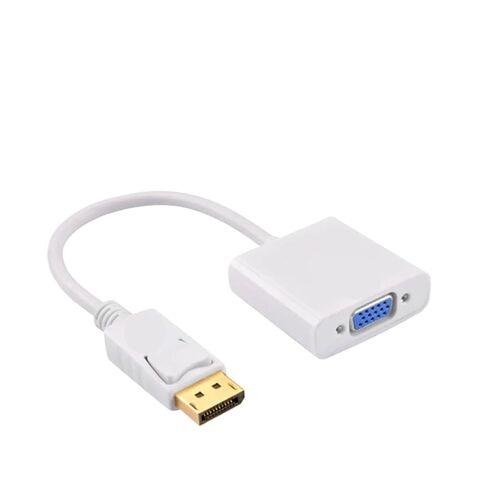 DisplayPort Display Port DP to Adapter Cable Male to Female Converter for Projector DTV TV HDVD(DP to VGA Black) in Kuwait