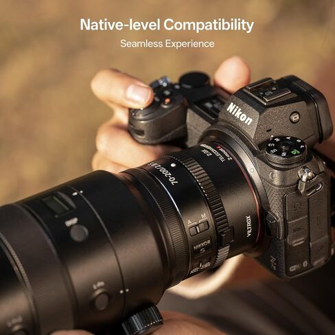 VILTROX Teleconverter TC-2.0X for 2.0X Magnification, Auto Focus Teleconverter Extender Converter Compatible with Nikon Z-Mount NIKKOR Z 70-200mm f/2.8VR S, 400mm f/4.5 VR S, 100-400mm f/4.5-5.6 VR S in Kuwait