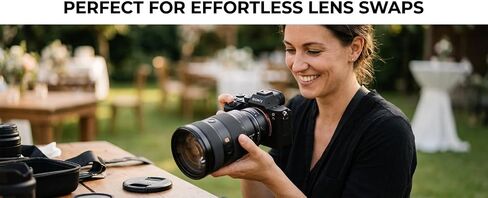 EF-NEX IV AF Adapter for Canon EF/EF-S to Sony E-Mount Cameras | Canon EF/EF-S to Sony E adapter with AF/IS/EXIF, CNC alloy, zero loss, fits A9II/A7III/A7R/NEX in Kuwait