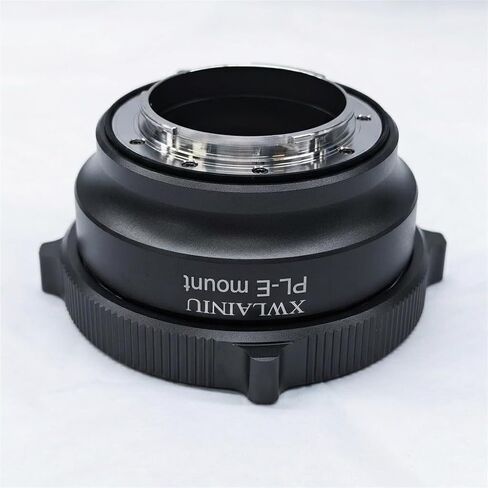 PL-E Manual Focus Adapter for PL Lens to Sony E-Mount | PL-E mount adapter, manual focus, CNC alloy, zero vignette & leak, smooth, fits A7/FS7/FX9/NEX. in Kuwait