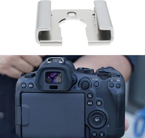 SLR Camera Hot Shoe Socket Unit Compatible with Canon EOS R5 R6 6D Mark II Metal Flash Mount Replacement in Kuwait