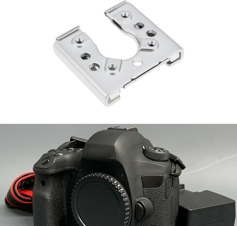 SLR Camera Hot Shoe Socket Unit Compatible with Canon EOS R5 R6 6D Mark II Metal Flash Mount Replacement in Kuwait
