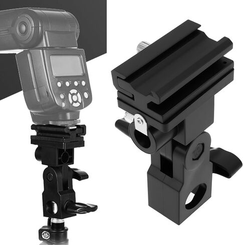 SING F LTD 2pcs Flash Hot Shoe Umbrella Bracket 1/4 in Thread Compatible with Most Photographic Equipment in Kuwait