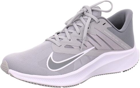 Nike Men's Quest 3 Shoe, Lt Smoke Grey Smoke Grey White, 9.5 in Kuwait