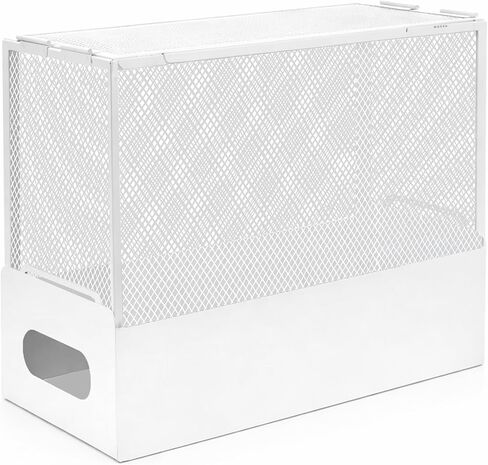 Large WiFi Router Cover, Blocks Up to 90% of EMF While Maintaining Uninterrupted Use, WiFi Cover EMF Protection, WiFi Router Faraday Cage EMF Shield, White in Kuwait