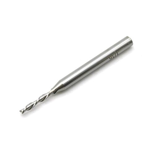 TEMO 1/32" Carbide Downcut Inlay Router Bit CNC End Mill, 1/8" Shank | 1.5" Length | Sharp Efficient & High Precision | Ideal For Wood Carving, Slot Mortise, Engraving, Grinding | Guitar Shop in Saudi Arabia
