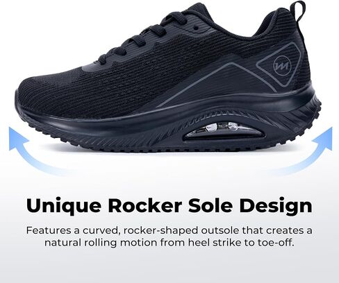 Women's Arch Support Walking Shoes Plantar Fasciitis Sneakers | Orthotic Tennis for Foot and Heel Pain Relief, Wide Width, Flat Feet, Cushion Non-Slip, Daily Gym walks GreyBlack 8 in Kuwait
