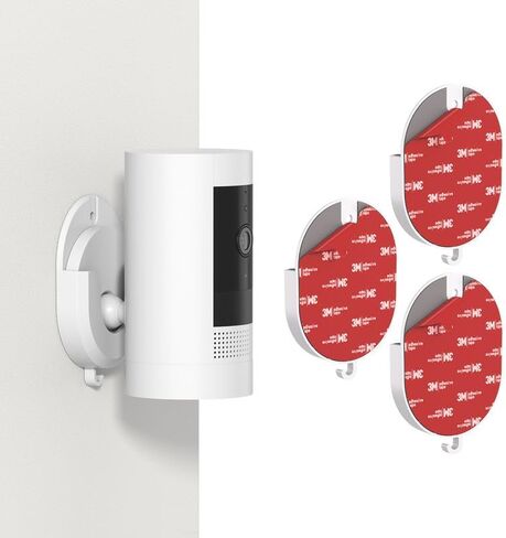 3 Pack Blink Adhesive Wall Mount-No Drilling Bracket for Outdoor 4 /Outdoor 2K+/Mini/2/ 2K+/Indoor Cameras, No Screws Blink Camera Mount, Decorate Damage-Free, Easy to Instal in Kuwait