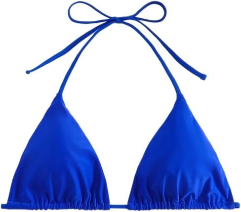Womens Bikini Tops Summer Beach Solid Bikini Top in Kuwait
