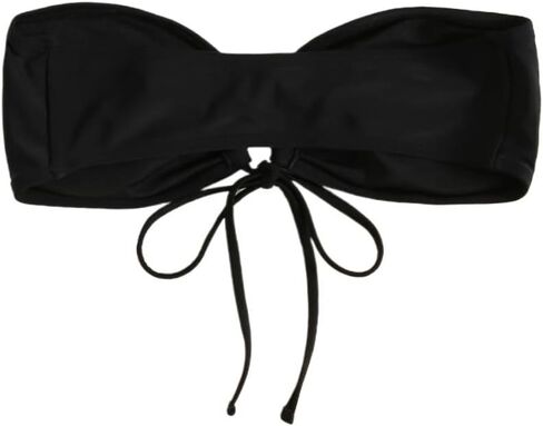 Womens Bikini Tops Summer Beach U-Ring Ruched Bikini Top in Kuwait