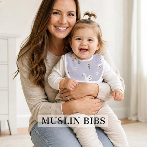Baby Bibs for Baby Boys Girls 6-Pack in Kuwait