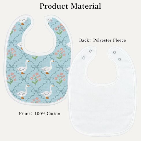 Baby Bibs for Baby Boys Girls 6-Pack in Kuwait