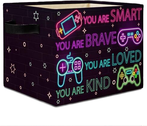 Boho Classroom Storage Bins,Teacher Gifts Inspirational Collapsible Storage Basket Organizer for Classroom Kids Room Nursery Playroom Clothes Toys Books,Toybox for Girls in Kuwait