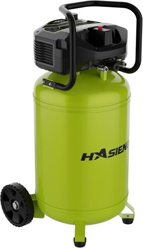 20 Gallon Workshop Air Compressor,150 PSI Max, Oil-Free Vertical Compressor for Garage&Home, with a Long-Life Brushless Motor for Carpentry,Nailing, Auto Repair,Painting(4-Piece Tool Bundle) in Saudi Arabia