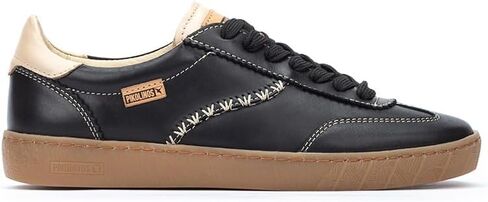 Pikolinos Womens Pikolinos Sneakers Leather Lanzarote for Woman Color Black in Kuwait
