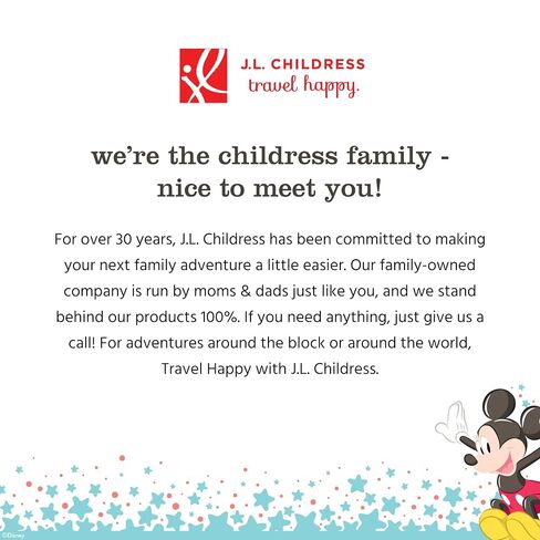 J.L. Childress Disney Baby Dining Out Bundle - Disposable Table Placemats & Bibs for Baby, High Chair Covers for Restaurant, Kids Travel Essentials for Eating - 3 Bundles in Kuwait