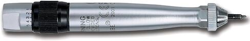 Chicago Pneumatic CP9361-1 Kit - Engraving Pen Air Scribe, 1/8 Inch (3 mm), Hex Shank, Rolling Throttle, 13500 Blow Per Minute, Use with Stencils on Metal & Glass in Kuwait