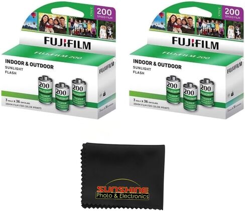 Fujifilm Fujicolor 200 Color Negative Film (4X 3-Packs (12Rolls)) in Kuwait