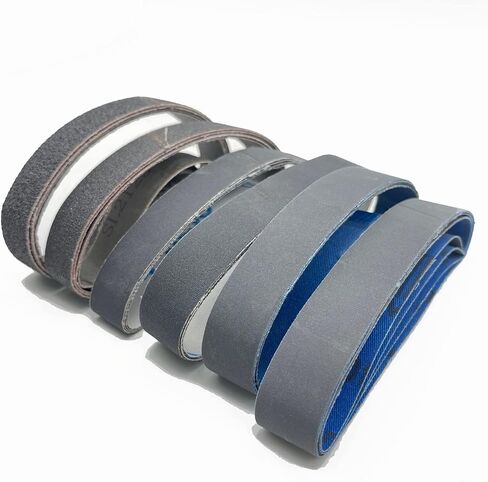 24 Pack 1 x 18 Inch Sanding Belts P80 P240 P400 P600 P800 P1000 for Ken Onion | Coarse to fine grits for knife sharpening. Fits Ken Onion blade grinder attachment in Kuwait