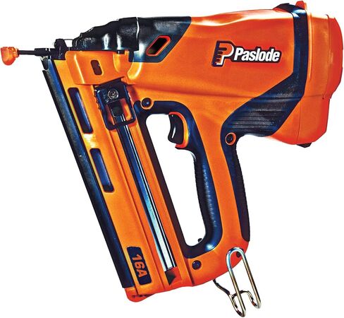 Paslode - Cordless Finish Nailer, 916200, 16 Gauge Angled, Battery and Fuel Cell Powered, No Compressor Needed (Renewed) in Kuwait