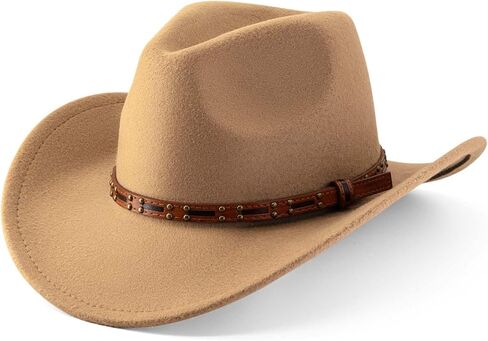 Kids Western Cowboy Hat, 3-8Y Toddler Boy Cowboy Hat 0-6-36M Baby Cowgirl Hat Child Cowboy Hat in Kuwait