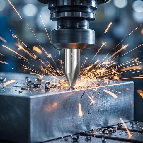 7 Pcs Center Drill 60-Degree Angle Countersink Drill-Bit Set Centering Drill Bit M2 High Speed Steel Center Drill-Bit Size 1.0 1.5 2.0 2.5 3.0 4.0 5.0 6.0 Countersink Tools for Lathe Metalworking in Kuwait