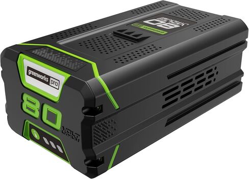 Greenworks PRO 80V 4.0Ah Lithium-Ion Battery ((Genuine Greenworks Battery / 75+ Compatible Tools) in Saudi Arabia