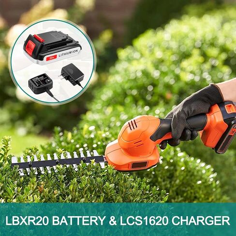 2 Pack 20V Lithium Battery and Charger Replacement for Black+Decker 20V MAX Lithium Ion Battery + Charger LBXR20 LB20 LBX20 LBXR2020-OPE LBX4020 in Saudi Arabia