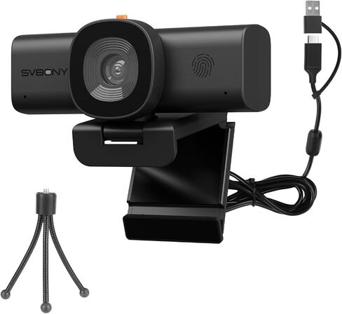 SVBONY A1 AI-Powered 360°Conference Camera, 1080P Video for Meeting Room | Speaker Tracking & Auto Framing, AI Noise Cancellation, 16.5ft Microphone Pickup ,Compatible with Zoom,Teams & Google Meet in Kuwait
