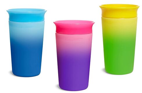 Munchkin 44123: 9Oz Miracle Color Changing Sippy Cup - 1Pk (Assorted) in Kuwait