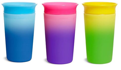 Munchkin 44123: 9Oz Miracle Color Changing Sippy Cup - 1Pk (Assorted) in Kuwait