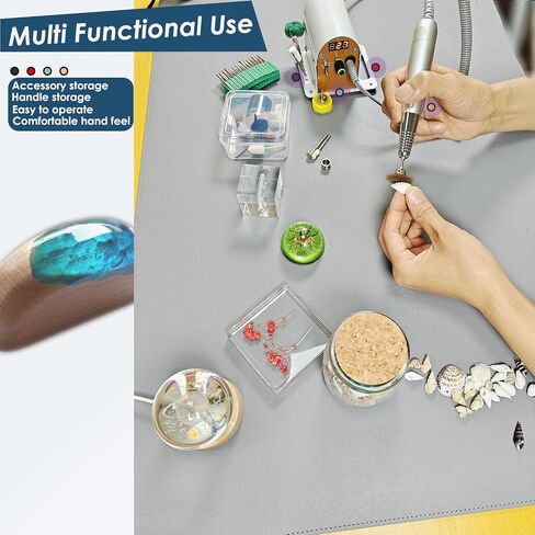 Power Rotary Tool Kit-115 Accessories, Resin Polishing Kit for Resin Casting Molds, Carving, Drilling, Sanding, Polishing, Jewelry Making (115Pcs Kits) in Kuwait