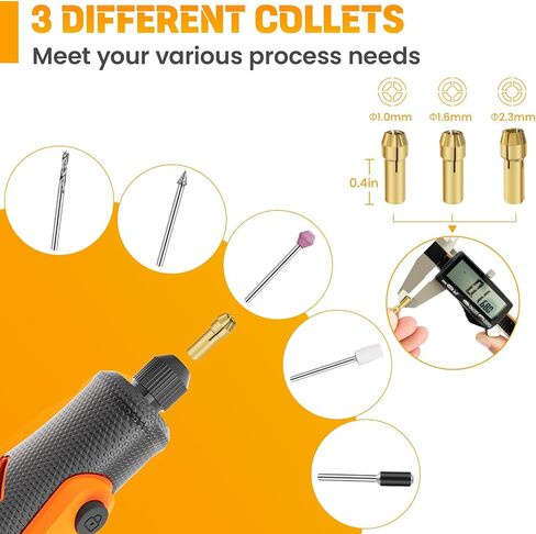 HARDELL 12V Cordless Rotary Tool with 69 Pcs Accessories Kit in Kuwait