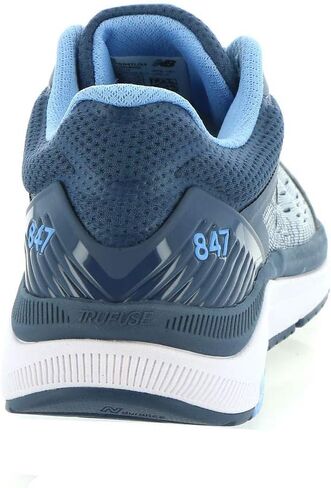 New Balance Women's 847 V4 Walking Shoe, Light Aluminum/Vintage Indigo/Team Carolina, 6 N US in Kuwait