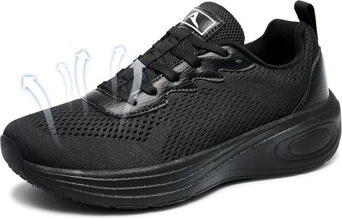 Aomigoct Womens Comfortable Walking Shoes: Reduce Foot Burden 40% for Travel Shopping - 8-Hour Walking Comfort for Commuting Women - Lightweight Sneakers in Kuwait