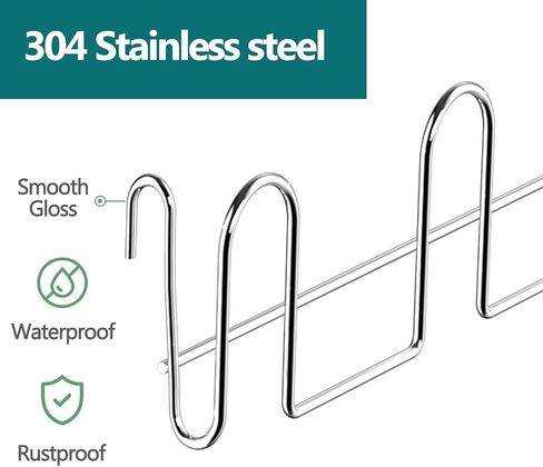 12 Inch Stainless Steel Cup Drying Rack with 4 Hooks, Kitchen Mug Holder Organizer for Glasses, Baby Bottles, Travel Mugs, Dishwasher Safe Kitchen Drainage Basket in Saudi Arabia