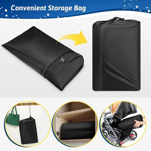 YOREPEK Padded Infant Car Seat Travel Bag Backpack | Fits All Nuna Pipa Car Seat and Base, Carseat Air Travel Cover with Shoulder Straps, Side Pocket for Travel Essentaisl in Kuwait