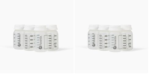 Ameda Breastmilk Storage Bottles | Breast Milk Storage Containers | 4 Count in Saudi Arabia