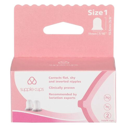 Supple Cups for Flat, Shy and Inverted Nipples (Size 2) in Saudi Arabia