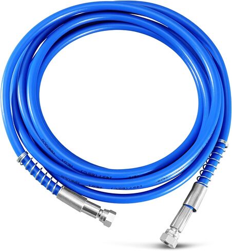 223756 1/4 Inch x 15 Feet Airless Paint Sprayer Hose Fit for Magnum Graco | Flexible Fiber Tube, High Pressure Universal Paint Sprayer in Kuwait