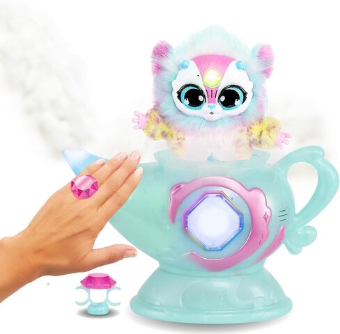 Magic Mixies Magic Genie Lamp with Interactive 8 inch Rainbow Magic Plush, Ages 5+ in Kuwait
