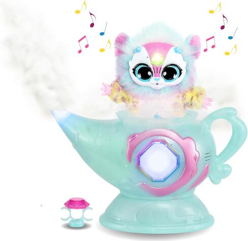 Magic Mixies Magic Genie Lamp with Interactive 8 inch Rainbow Magic Plush, Ages 5+ in Kuwait
