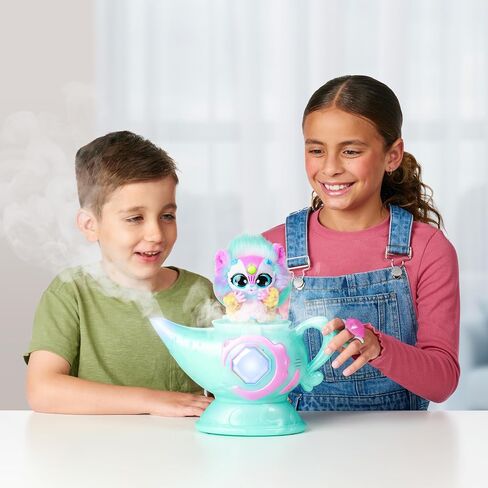Magic Mixies Magic Genie Lamp with Interactive 8 inch Rainbow Magic Plush, Ages 5+ in Kuwait