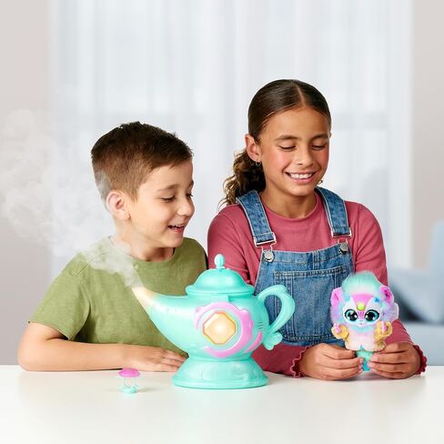 Magic Mixies Magic Genie Lamp with Interactive 8 inch Rainbow Magic Plush, Ages 5+ in Kuwait